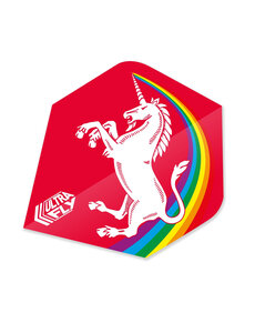Unicorn Darts Unicorn Ultrafly .100 Unicorn Red Rainbow Dart Flights