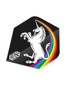 Unicorn Darts Unicorn Ultrafly .100 Unicorn Black Rainbow Dart Flights