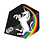 Unicorn Darts Unicorn Ultrafly .100 Unicorn Black Rainbow Dart Flights