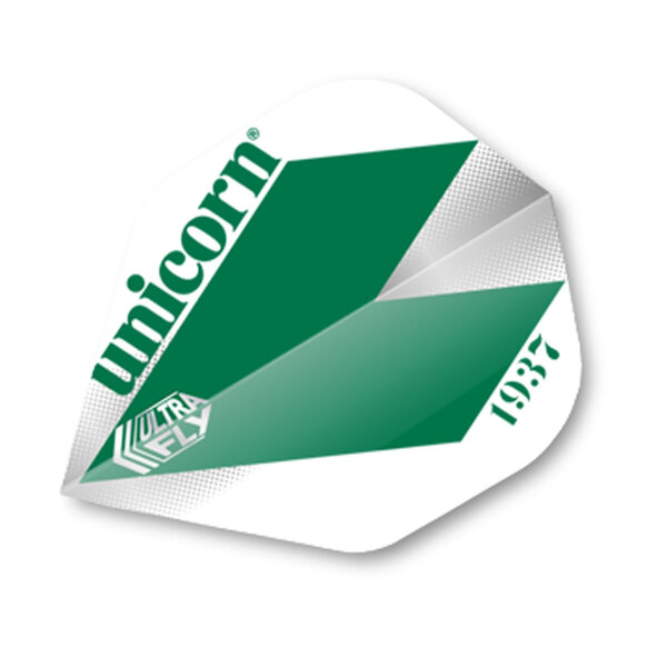 Unicorn Darts Unicorn Ultrafly .100 Comet Green Dart Flights