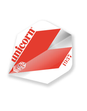 Unicorn Darts Unicorn Ultrafly .100 Comet Red Dart Flights
