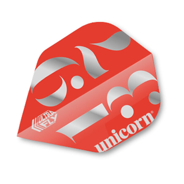 Unicorn Darts Unicorn Ultrafly .100 Origins Red Dart Flights