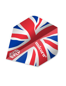 Unicorn Darts Unicorn Ultrafly .100 Union Jack Wave Dart Flights