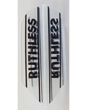 RUTHLESS Ruthless Clear Slim Dart Flights - 5 Sets