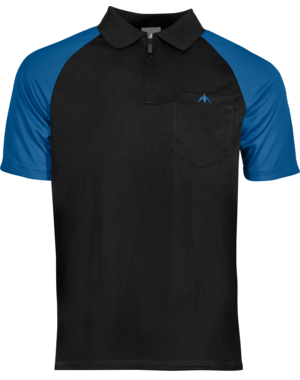 Mission Darts Mission EXOS Cool Black Blue Sleeve L Dart Shirt