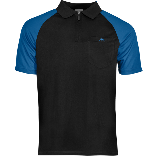 Mission Darts Mission EXOS Cool Black Blue Sleeve L Dart Shirt