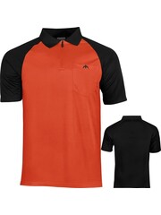 Mission Darts Mission Exos Cool FX Black and Orange 4XL Dart Shirts
