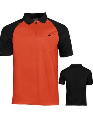 Mission Darts Mission Exos Cool FX Black and Orange 4XL Dart Shirts