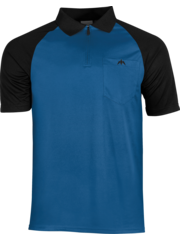 Mission Darts Mission EXOS Cool Black Blue Front 4XL Dart Shirt
