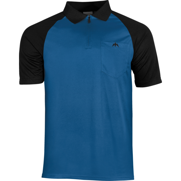 Mission Darts Mission EXOS Cool Black Blue Front 4XL Dart Shirt