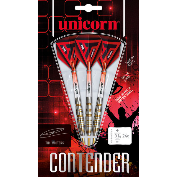 Unicorn Darts Unicorn Tim Wolters 90% Steel Tip Darts 24g