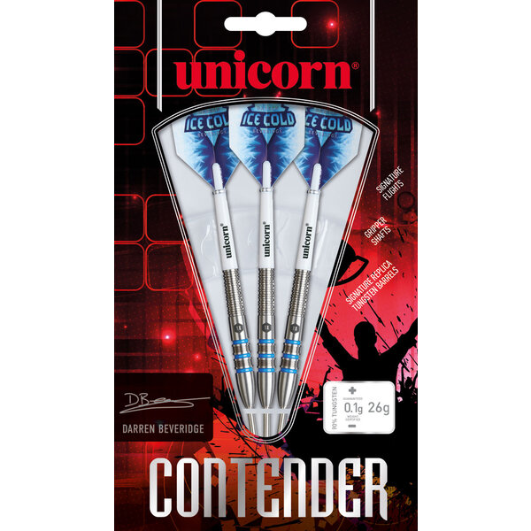 Unicorn Darts Unicorn Darren Beveridge 90% Steel Tip Darts 26g