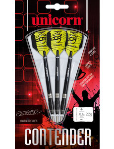 Unicorn Darts Unicorn Owen Roelofs 90% Steel Tip Darts 22g