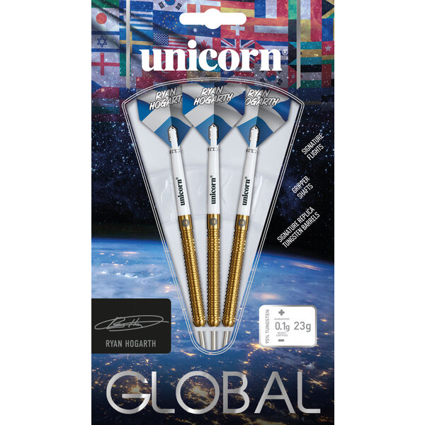 Unicorn Darts Unicorn Ryan Hogarth 95% Steel Tip Darts 23g