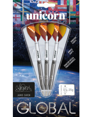 Unicorn Darts Unicorn Jamie Caven 90% Steel Tip Darts 25g