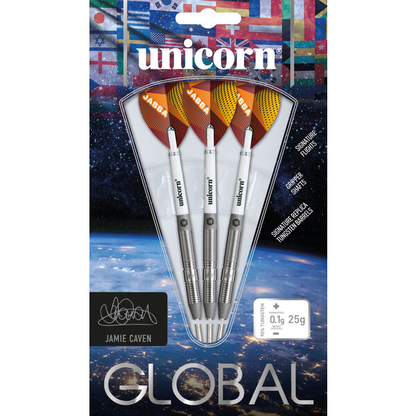 Unicorn Darts Unicorn Jamie Caven 90% Steel Tip Darts 25g