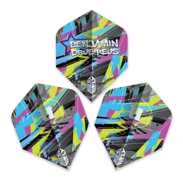 Unicorn Darts Unicorn UltraFly 100 Benjamin Drue Reus Plus Dart Flights