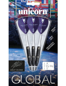 Unicorn Darts Unicorn Ashley Coleman 90% Steel Tip Darts 26g