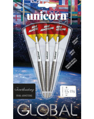 Unicorn Darts Unicorn Irina Armstrong 90% Steel Tip Darts 23g