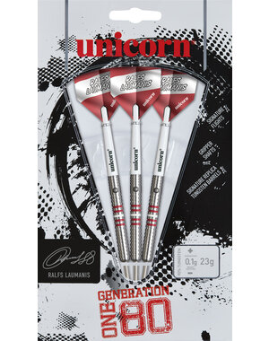 Unicorn Darts Unicorn Ralfs Laumanis 90% Steel Tip Darts 23g
