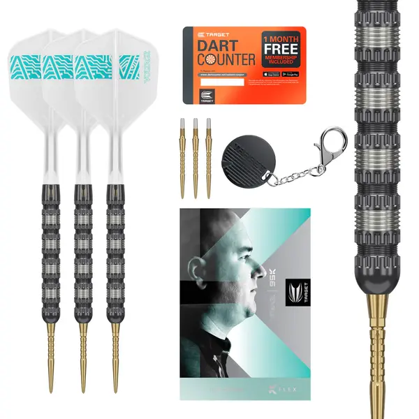 Target Darts Target Rob Cross 95K Swiss Steel Tip Darts