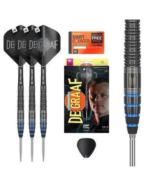 Target Darts Target Jeffrey De Graff Swiss Steel Tip Darts 23g