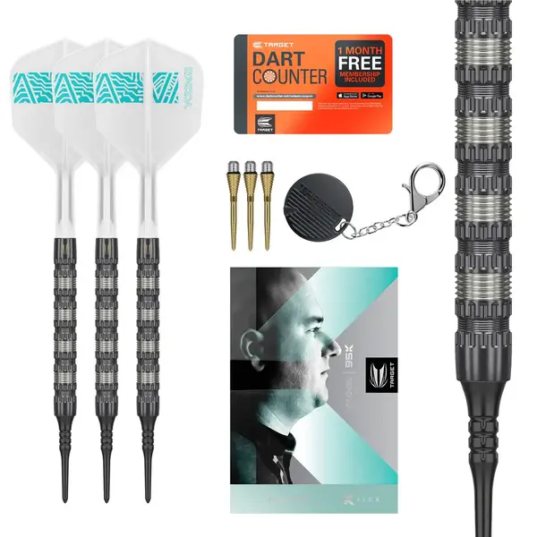Target Darts Target Rob Cross 95K Soft Tip Darts 18g