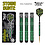 SHOT DARTS Shot Pro Series Stowe Buntz 2.0 Black Ti Steel Tip Darts