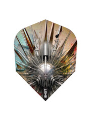 SHOT DARTS Shot Gnarly Shredda Small Standard Dart Flights