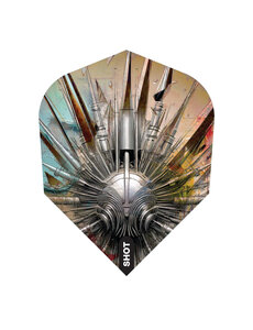SHOT DARTS Shot Gnarly Shredda Small Standard Dart Flights