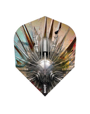 SHOT DARTS Shot Gnarly Shredda Small Standard Dart Flights