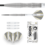 RED DRAGON Red Dragon Seren 3 Pure Steel Tip Darts