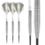 RED DRAGON Red Dragon Seren 4 Pure Steel Tip Darts