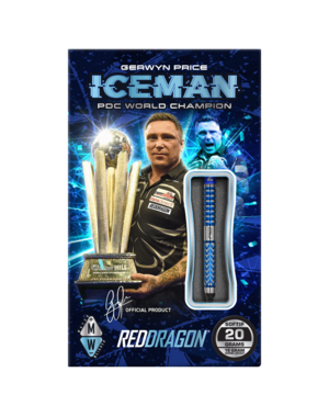 RED DRAGON Red Dragon Gerwyn Price Glacier Soft Tip Darts 20g