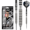 RED DRAGON Red Dragon Gian van Veen Tour Edition Steel Tip Darts 22g