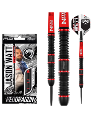 RED DRAGON Red Dragon Jason Watt Steel Tip Darts 22g