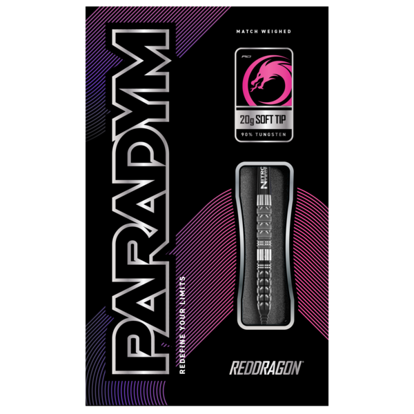 RED DRAGON Red Dragon Paradym Tapered Soft Tip Darts 20g