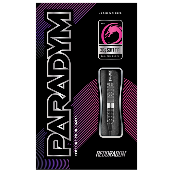 RED DRAGON Red Dragon Paradym Torpedo Soft Tip Darts 20g