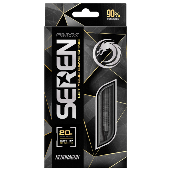 RED DRAGON Red Dragon Seren 2 Onyx Soft Tip Darts 20g