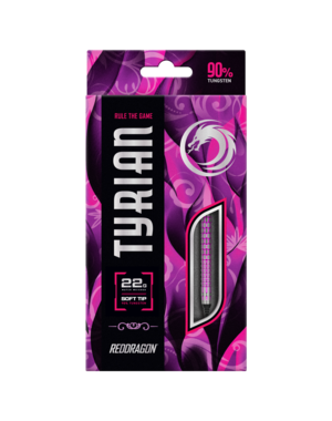 RED DRAGON Red Dragon Tyrian Soft Tip Darts 22g