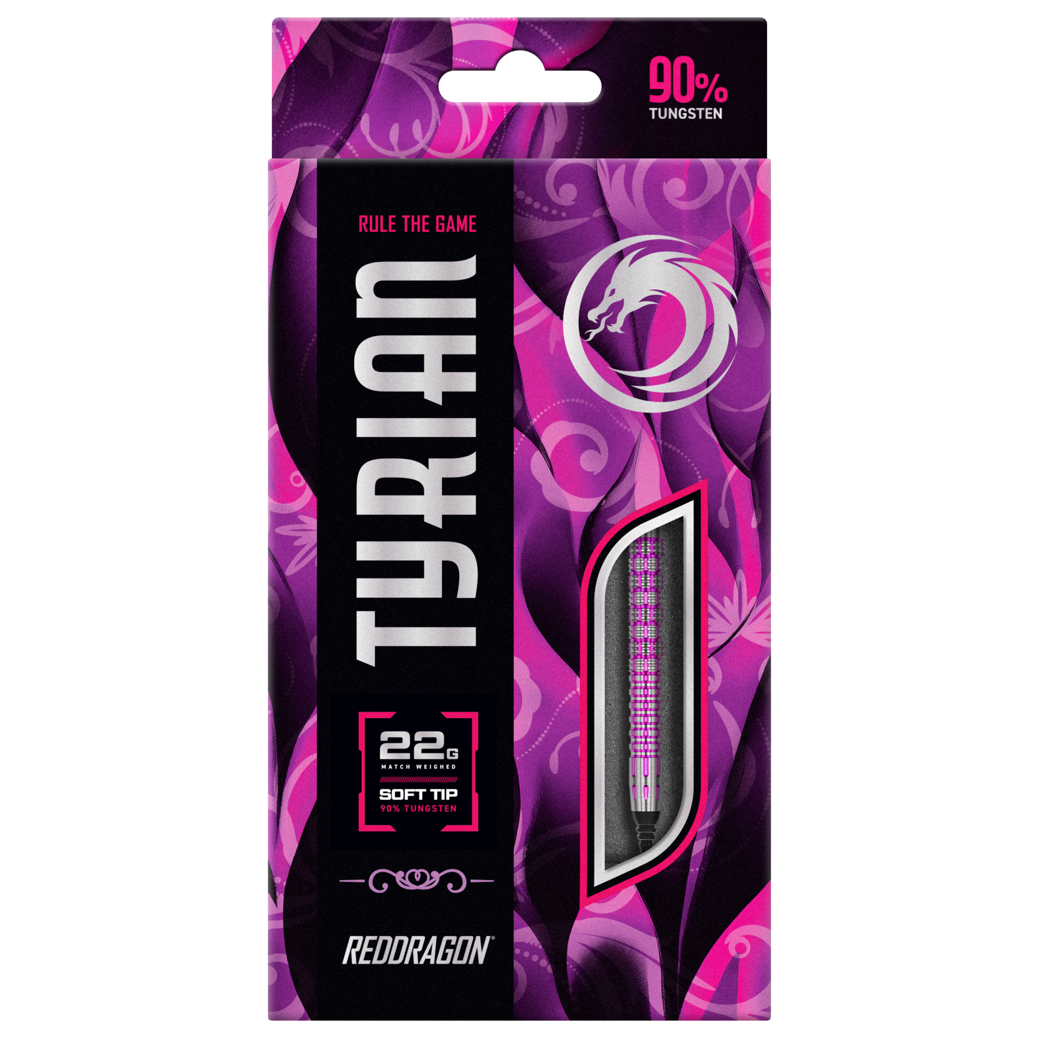 Red Dragon Tyrian Soft Tip Darts 22g - DARTING AROUND LLC