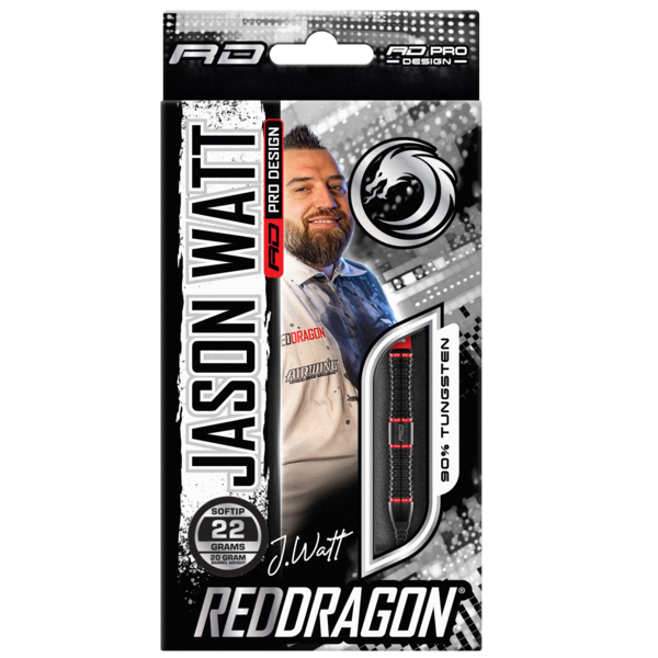 RED DRAGON Red Dragon Jason Watt Soft Tip Darts 20g