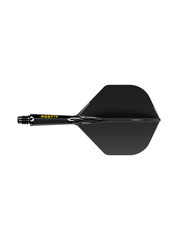 CueSoul CueSoul Rost77 Solid Small Standard Black Dart Flights