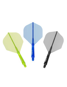 CueSoul CueSoul Rost77 Solid Small Standard Tri Pack Transparent Black Blue Lime Green