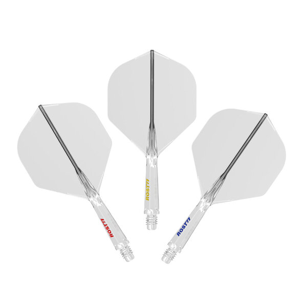 CueSoul CueSoul Rost77 Solid Small Standard Tri Pack Transparent Clear and Red Yellow Blue