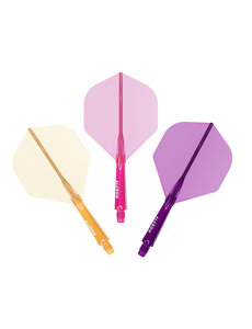 CueSoul CueSoul Rost77 Solid Small Standard Tri Pack Transparent Purple Orange Pink