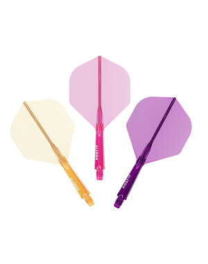 CueSoul CueSoul Rost77 Solid Small Standard Tri Pack Transparent Purple Orange Pink