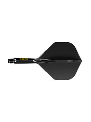 CueSoul CueSoul Rost77 Solid Big Standard Black Dart Flights