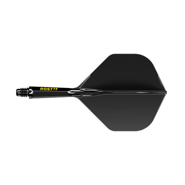 CueSoul CueSoul Rost77 Solid Big Standard Black Dart Flights
