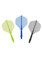 CueSoul CueSoul Rost77 Solid Big Standard Tri Pack Transparent Black Blue Lime Green